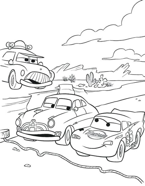 Disney Pixar Cars Coloring Pages At Free Printable