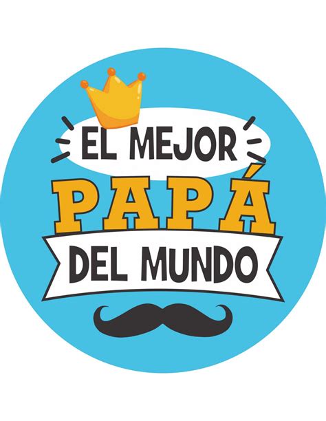 Comprar Papel De Azúcar Para Tarta Eres El Mejor Padre Del Mundo