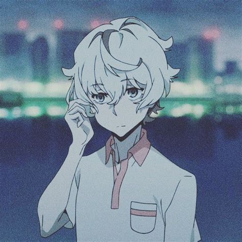 Grey Anime Aesthetic Pfp