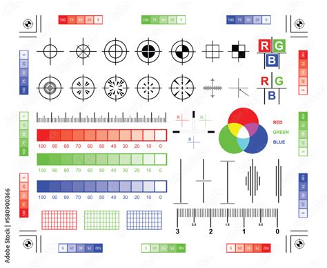 Rgb And Cmyk Mixing Diagram Colored Stock Vector Adobe Stock