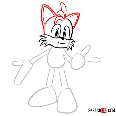 How To Draw Tails Sonic The Hedgehog Step By Step Drawing Tutorials