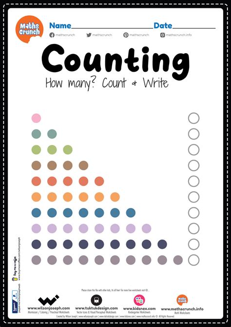 Coloring Numbers Maths Crunch