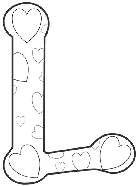 Free Free Printable Letter L Coloring Pages Download Free Free