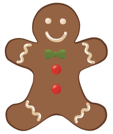 Gingerbread Man Body Clipart Best