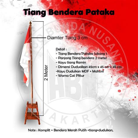 Jual Tiang Bendera Pataka 1 Lubang Shopee Indonesia