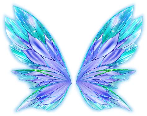 Blue Fairy Wings Png