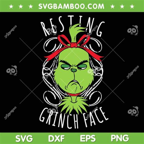 Resting Grinch Face Classic Svg Grinch Wicked Face The Best Porn Website