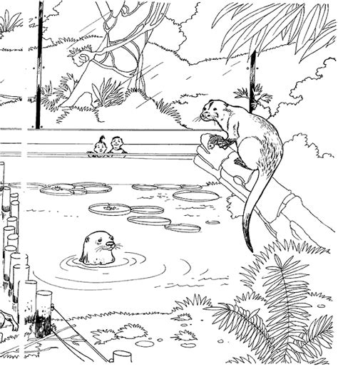 Coloriage Le Zoo Gratuit 11724 Animaux