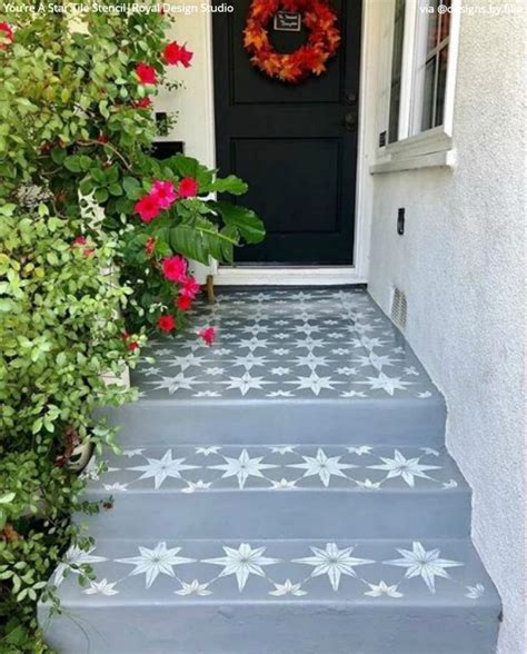 10 Painted Concrete Steps Ideas Homyracks