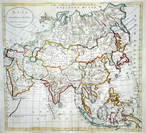 Antique Maps Of Asia