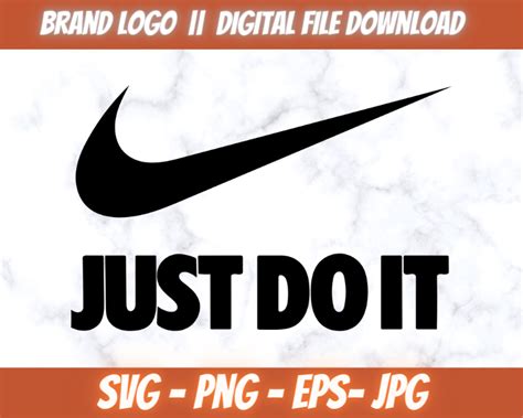 Nike Just Do It Logo Nike Design Silhouette Svg Vector Png Inspire