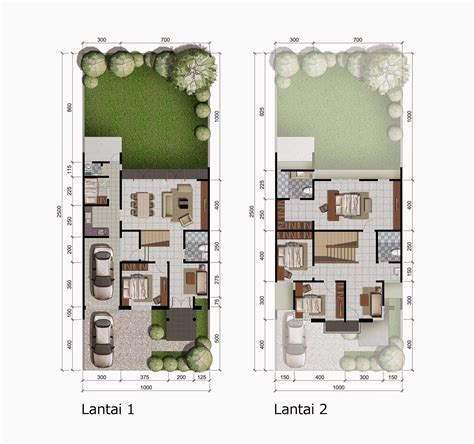 Daftar Gambar Denah Rumah Citraland Tercantik Desain Rumah Imagesee