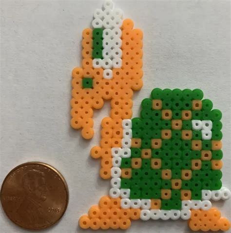 KOOPA TROOPA SUPER Mario Bros Mini Perline Sprite Perler Artkal Pixel