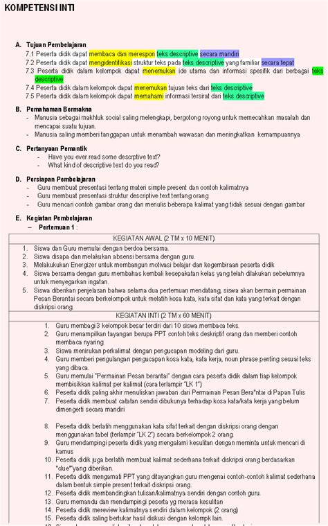 Modul Ajar Kelas 7 Seni Rupa Rpp Kurikulum Merdeka Lengkap Riset