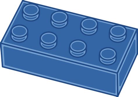 Blue Lego Brick Clipart I2clipart Royalty Free Public Domain Clipart