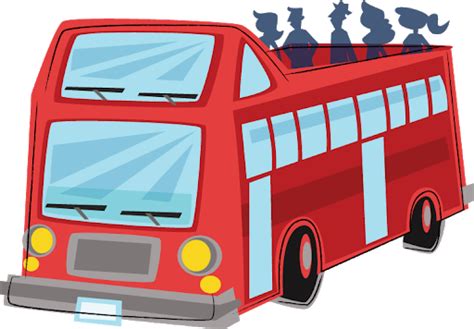 Tourist Bus Vector Transparent Free Png Png Play