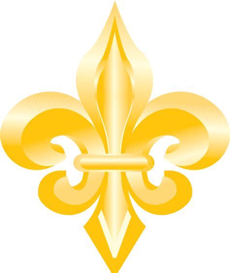 Glossy Fleur De Lis Clip Art Fleur De Lis Png Download Full Size