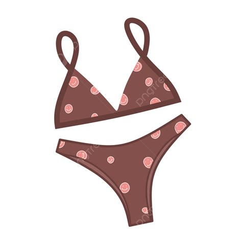 Bikini Clipart Transparent Background Brown Bikini Bikini Cartoon