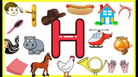 Things That Begin With H For Kids