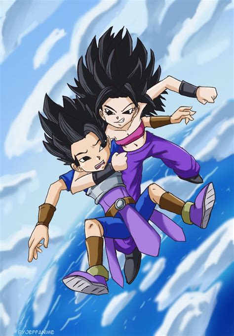 Cabba And Caulifla By Jeffanime On Deviantart Personajes De Dragon