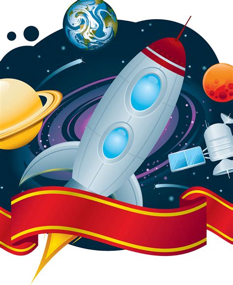 Outer Space Baby Clip Art