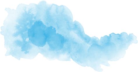 Blue Watercolor PNG By Looksxperfct On DeviantArt