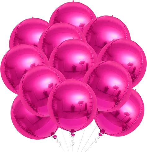 Amazon KatchOn Large Hot Pink Balloons 22 Inch Pack 12 Hot