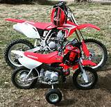 Get great deals on ebay! Father & Son Matching Honda Dirt Bikes. Red, White ...