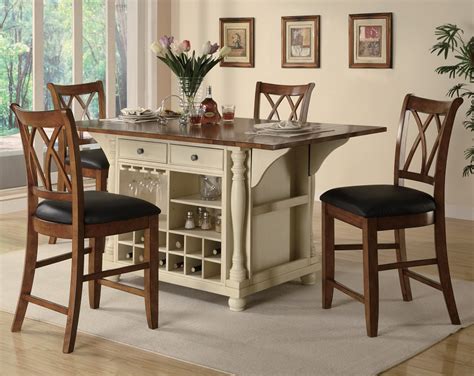 Mismatched bedding sets purchased from the outlet must be accepted as a set at the time of delivery. Buttermilk Collection 102271 counter height Dining Table Set