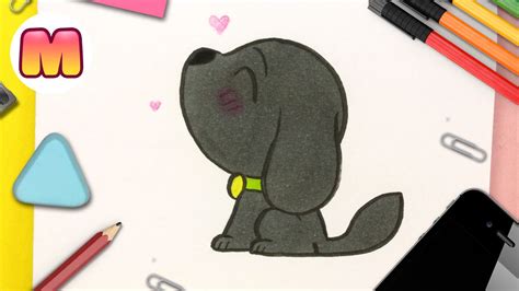 COMO DIBUJAR UN PERRO KAWAII Dibujos Faciles Kawaii Aprende A