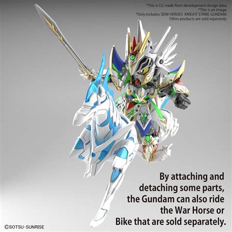 Sdw Heroes Knight Strike Gundam Product Sd Gundam World Heroes