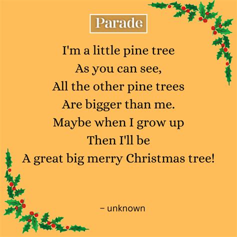 30 Best Christmas Poems For Kids And Adults Parade