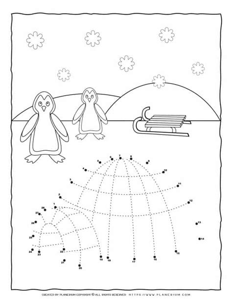 All Seasons Coloring Page Number Six Planerium