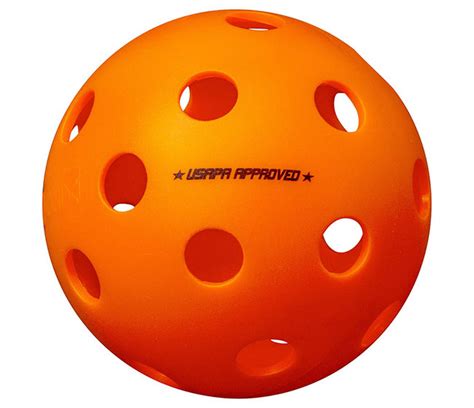 Onix Fuse Indoor Pickleball 6x Orange Fromuth Pickleball