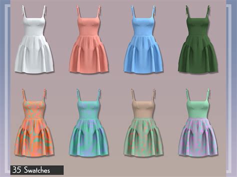 The Sims Resource Patreon Belaloallureyewande Dress