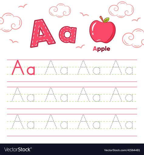 A Is For Apple Worksheet Worksheets For Kindergarten