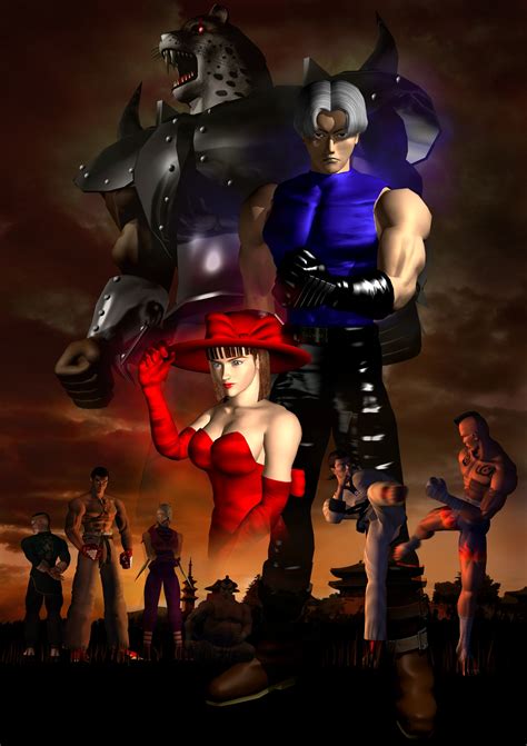 Tekken 2 Art Gallery Posters Box Art