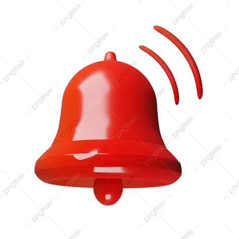 Notification Bell Hd Transparent Red Ring Bell Notification Icon Ring