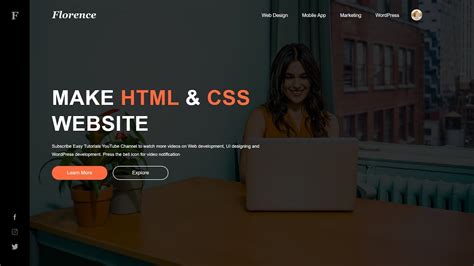 How To Make Website With HTML And CSS Step By Step Tutorial Web