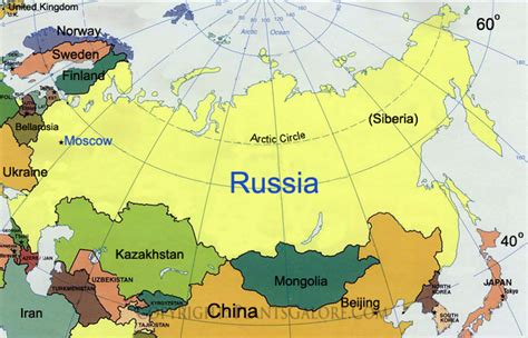 Map Of Northern Asia Afp Cv