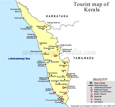 Detailed Map Of Kerala Kerala Railway Map Railway Stations In Kerala