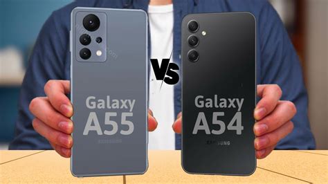 Samsung Galaxy A55 Vs Samsung Galaxy A54 Youtube