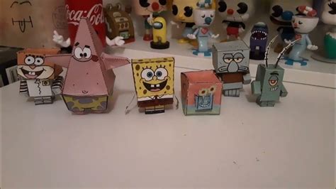 My Spongebob Squarepants Papercraft Youtube