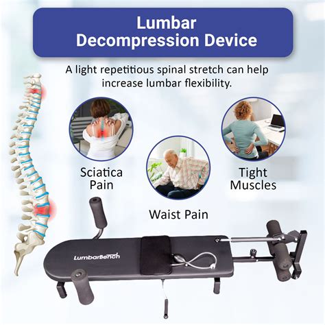 Lumbar Decompression Table By Lumbar Bench Horizontal Inversion Table