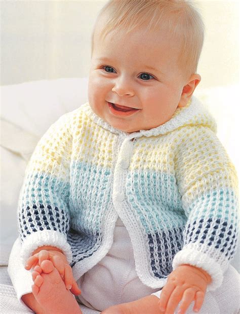 Easy knitting patterns for baby beanies, cardigans, boots and more for here's my list of the best free baby knitting patterns, downloadable printable patterns for easy baby free baby cardigan knitting patterns. Spring Morning Baby Cardigan Pattern | AllFreeKnitting.com