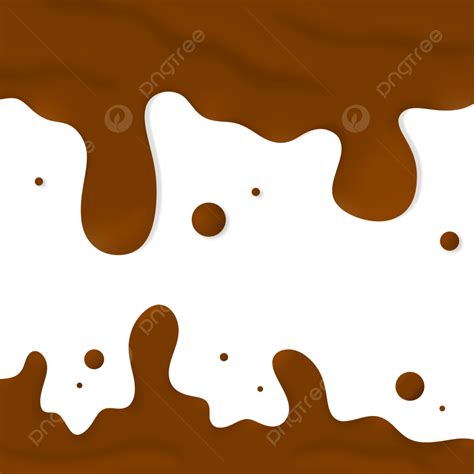 Melted Chocolate Clipart Chocolate Splash Illustration Melted