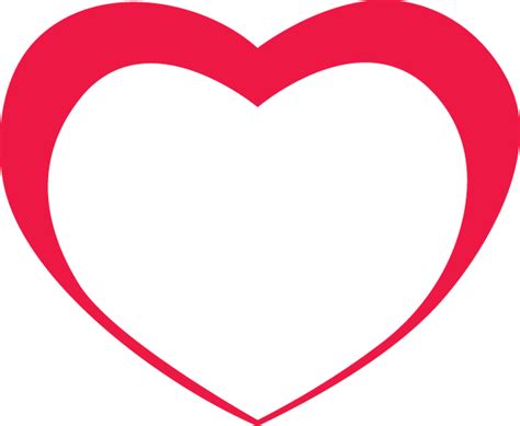 Red Outline Heart Png Image Purepng Free Transparent Cc0 Png Image