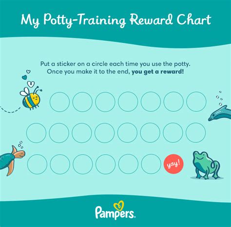 Potty Training Chart Printables And Reward Ideas Pampers