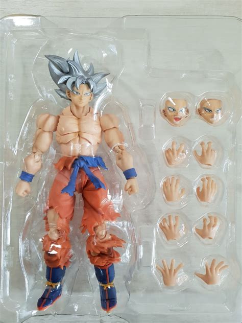 Custom Sh Figuarts Mastered Ultra Instinct Goku Manga Version