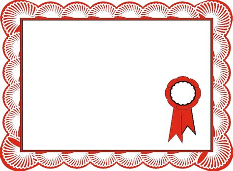 Borders For Certificate Clipart Best